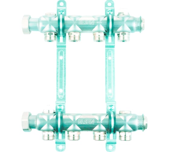 Изображение товара Коллекторная группа ELSEN 1 дюйм, 8 контуров, размер отвода-3/4, EMi01.08