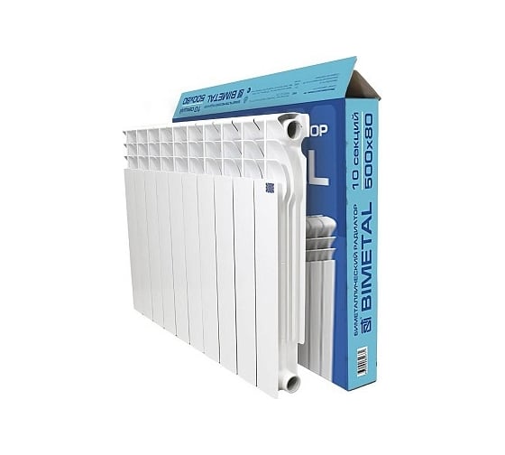 Изображение товара Радиатор STI BIMETAL 500/80 10 секций Т0000001038