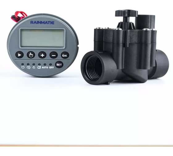 Изображение товара Блок управления поливом RAINMATIC node-100-ff-fc в комплекте с клапаном hrb-100-ff-fc-dc RM NODE-100-FF-FC