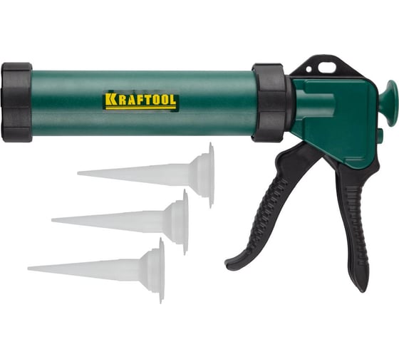 Изображение товара Пистолет-шприц для герметиков KRAFTOOL Professional 320мл 06677_z01