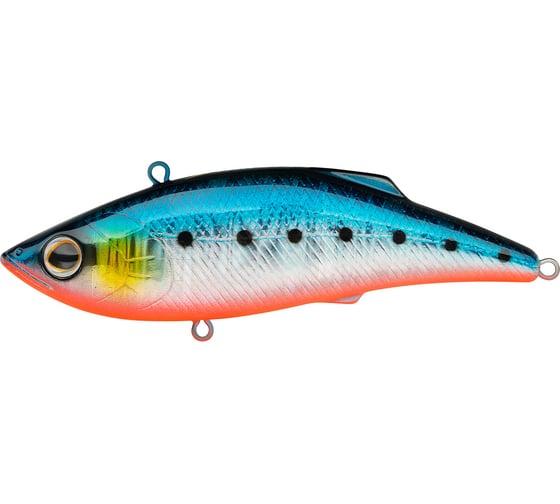 Изображение товара Воблер Strike Pro Rattle-N-Shad 75 цвет: A234-SBO-LU Blue Back Silver OB Fluo JL-027S#A234-SBO-LU