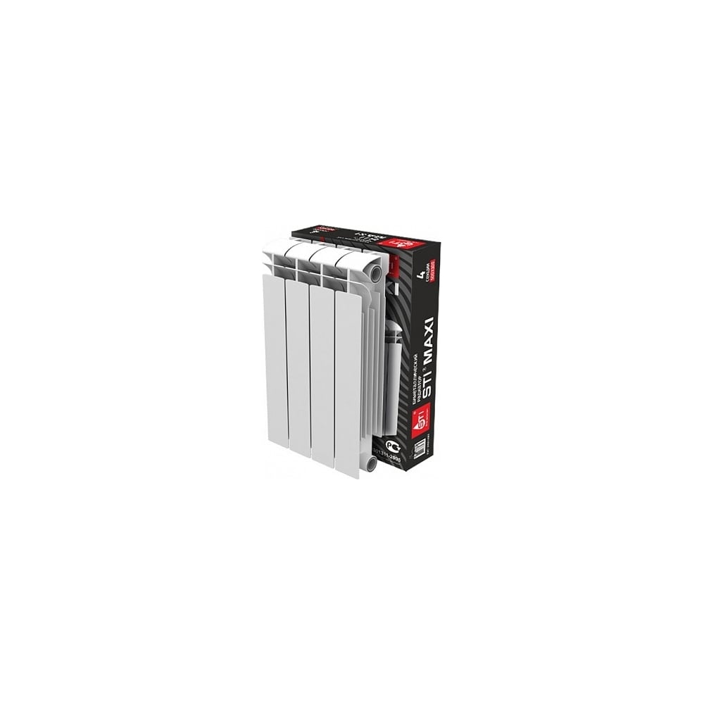 Изображение товара Радиатор STI BIMETAL MAXI 500/100 6 секций ТТ000014707