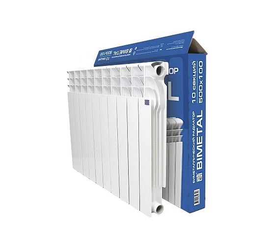 Изображение товара Радиатор STI BIMETAL 500/100 10 секций Т0000001163