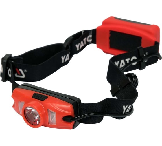 Изображение товара Налобный фонарь YATO CREE XTE 500лм аккум. YT-08596