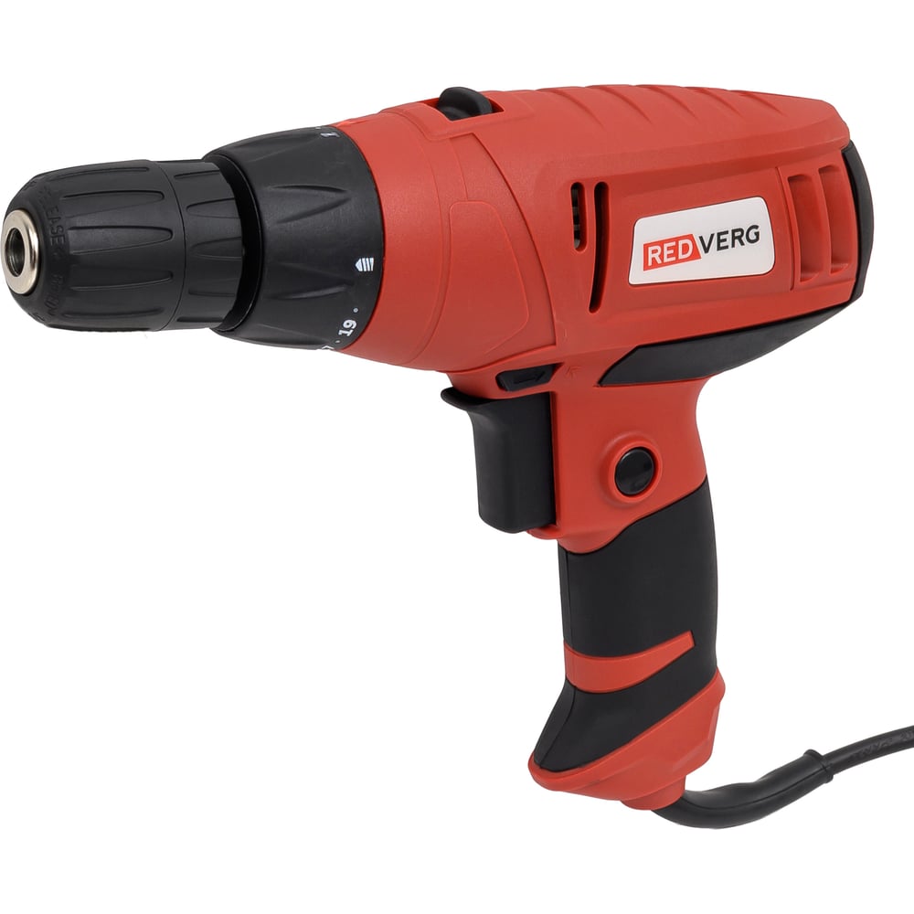 Изображение товара Электрический шуруповерт REDVERG RD-SD330/2 с реверсом и 2 скоростями
