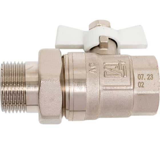 Изображение товара Шаровой кран STI накидная гайка, 20, бабочка 3664