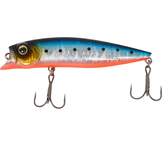 Изображение товара Воблер Strike Pro Razor Lip 90 цвет: A234-SBO-LU Blue Back Silver OB Fluo EG-207#A234-SBO-LU