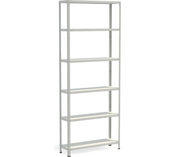 Изображение товара Металлический стеллаж 2000х1000х300 6 полок Металл-Завод СТФЛ 1036-2,0