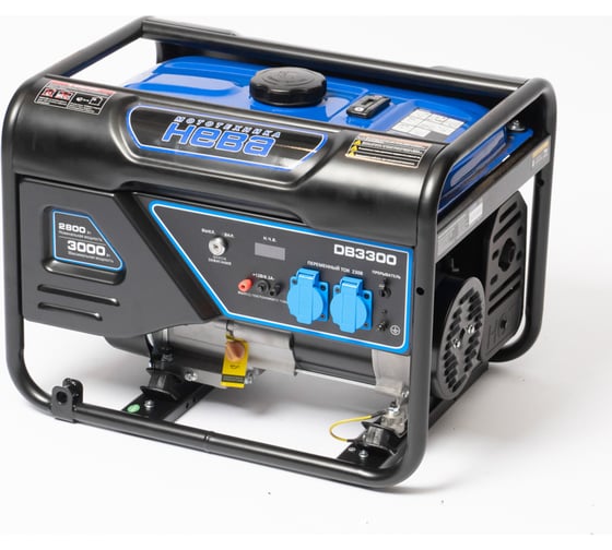 Изображение товара Бензиновый генератор НЕВА мототехника DB3300 4650002230651