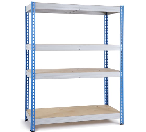 Изображение товара Складской стеллаж 2000х1500х500 4 яруса Металл-Завод МКФ 15504-2,0