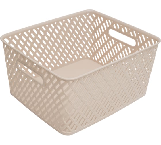Изображение товара Корзина ЗПИ Альтернатива Плетенка 350x290x175 мм, бежевый М3502
