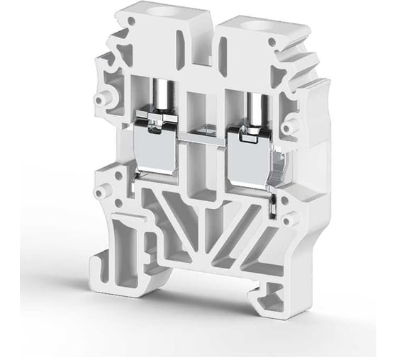 Изображение товара Винтовой миниклеммник Klemsan 2,5 мм.кв (белый); MVK2,5 100 шт. 0.0.0.3.304426