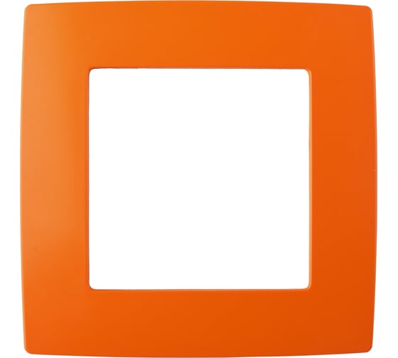 Изображение товара Рамка на 1 пост ЭРА 12-5001-22 12, оранжевый Б0019387