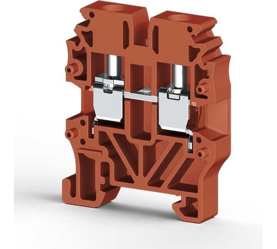 Изображение товара Винтовой миниклеммник Klemsan 2,5 мм.кв (красный); MVK2,5 100 шт. 0.0.0.3.304424