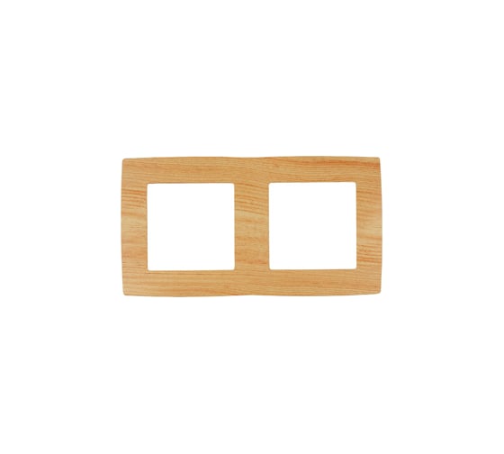 Изображение товара Рамка на 2 поста ЭРА 12-5002-11 12, сосна Б0019147