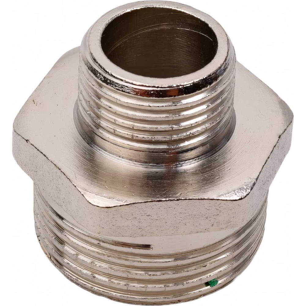 Изображение товара Ниппель STI 3/4" x 3/8" никелированный латунь фитинг