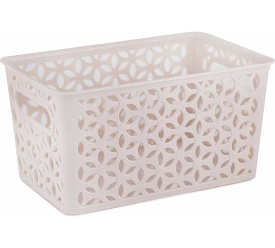 Изображение товара Корзина ЗПИ Альтернатива Мираж 290x190x150 мм, бежевый М8373