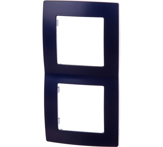 Изображение товара Рамка на 2 поста ЭРА 12-5002-29 12, ультрамарин Б0019403