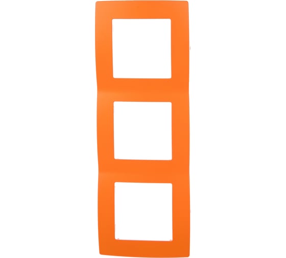 Изображение товара Рамка на 3 поста ЭРА 12-5003-22 12, оранжевый Б0019405