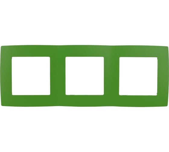 Изображение товара Рамка на 3 поста ЭРА 12-5003-27 12, зелёный Б0019410