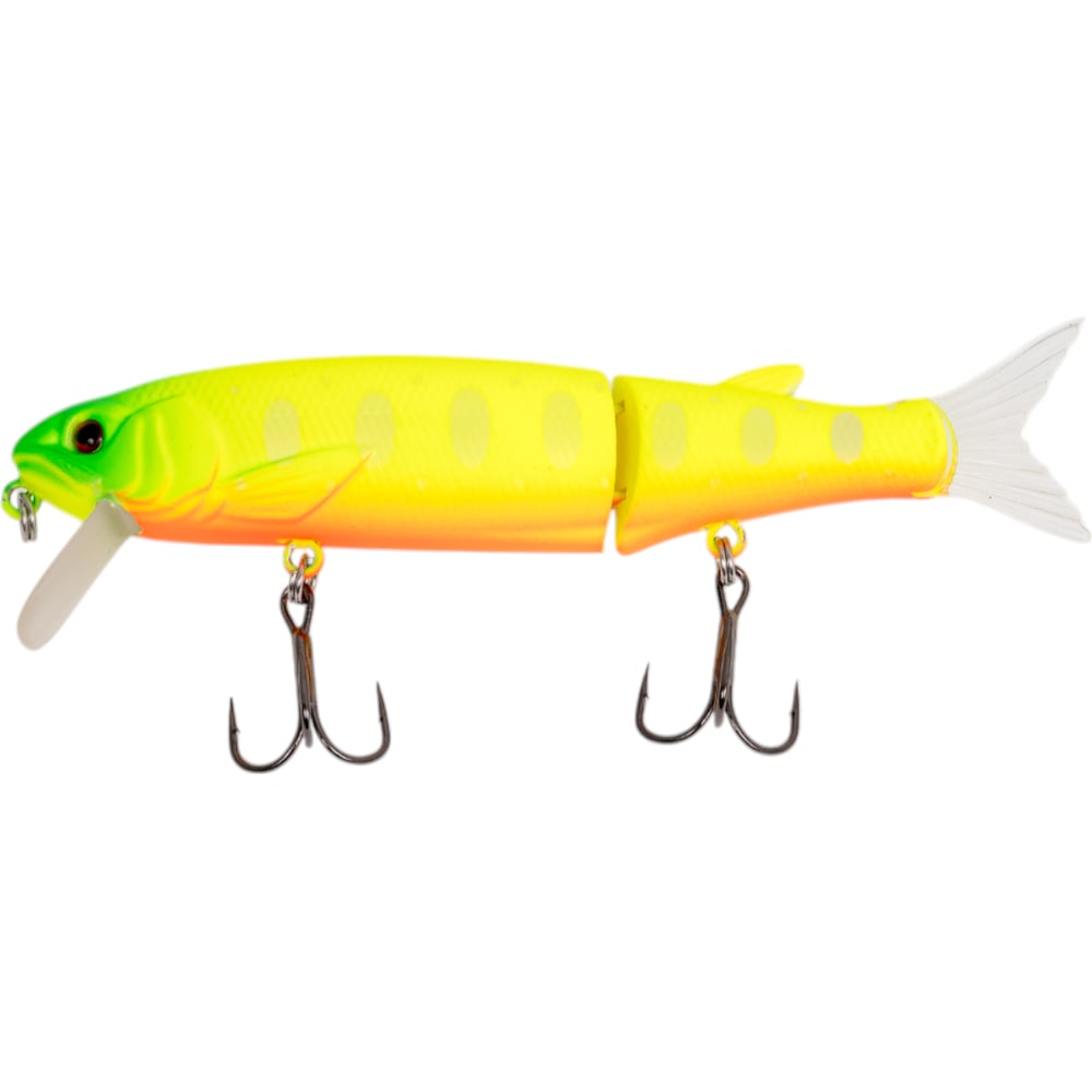 Изображение товара Воблер Strike Pro Glider 105 цвет A178S Lemon Mat Tiger для ловли хищной рыбы