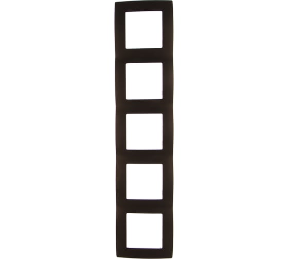 Изображение товара Рамка на 5 постов ЭРА 12-5005-13 12, бронза Б0019383