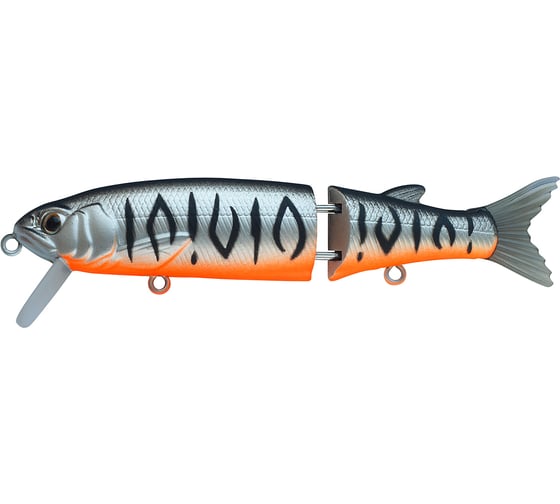 Изображение товара Воблер Strike Pro Glider 105 цвет: A243ES Grey Shadow Mat Tiger EG-157-SP#A243ES