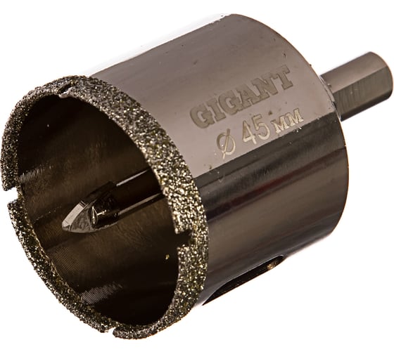 Изображение товара Коронка алмазная по стеклу и керамике (45 мм; 30 мм) Gigant DBG 11074