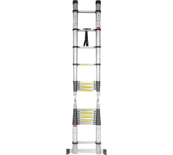 Изображение товара Телескопическая лестница-стремянка Forsage алюминиевая бытовая 3.1+3.1м (10+10 ступ.) f-up310-m 54164
