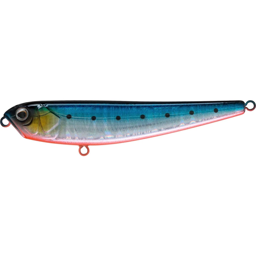 Воблер Strike Pro S.P. Walking Stick 85 цвет: A234-SBO-LU Blue Back Silver OB Fluo EG-030#A234-SBO