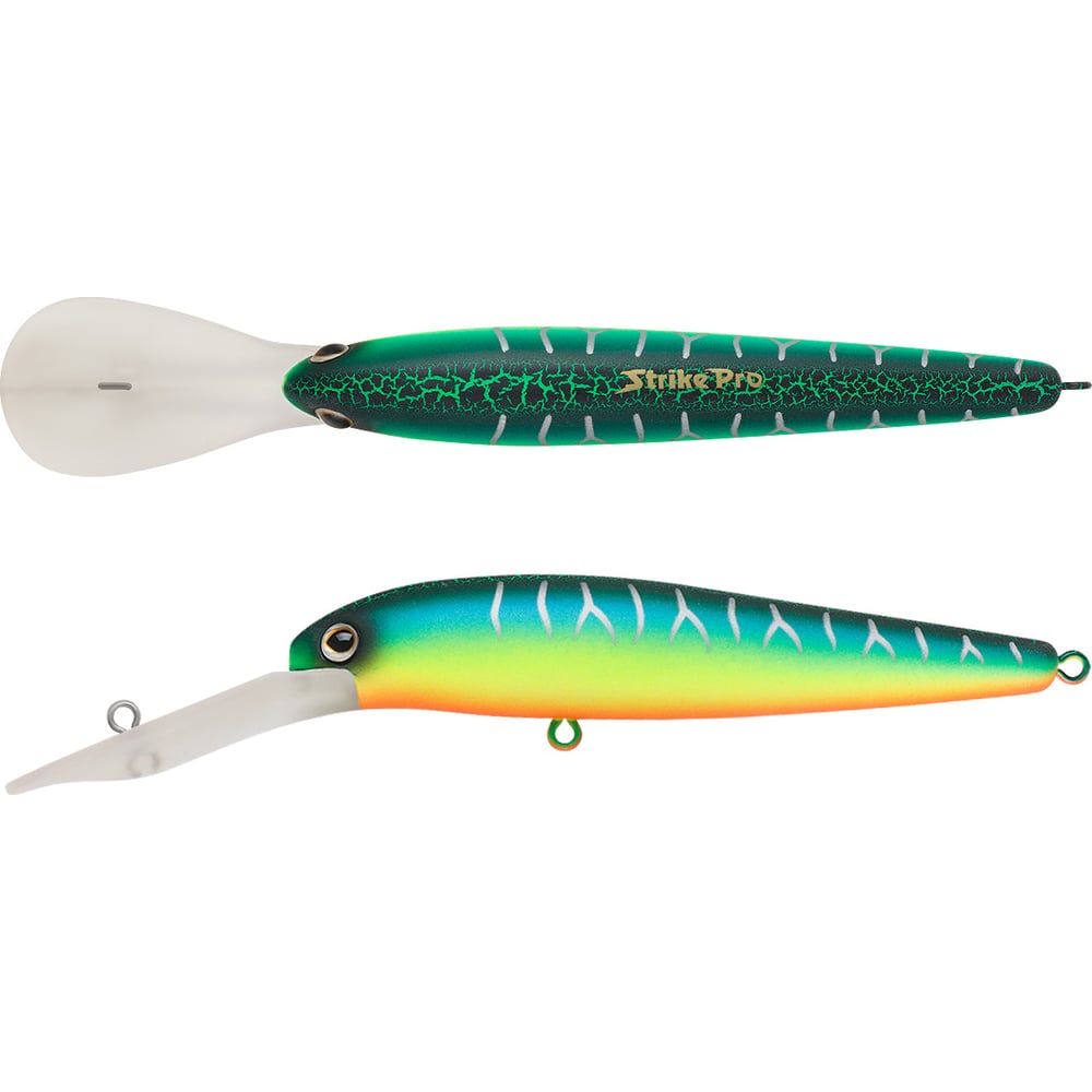 Изображение товара Воблер Strike Pro S.P. Walleye Minnow 90 цвет A223S-RP