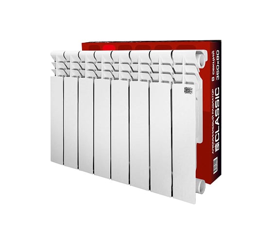 Изображение товара Радиатор STI AL 350/80 8 секций Т0000001027