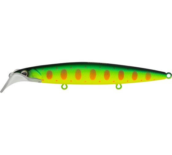 Изображение товара Воблер Strike Pro Scooter Minnow 110F цвет: A209S Acid Mat Char EG-186F#A209S