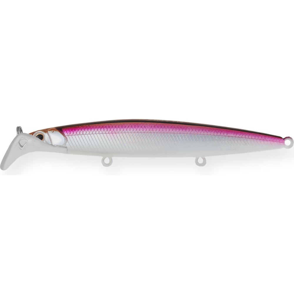 Изображение товара Воблер Strike Pro Scooter Minnow 90F A53-EP Silver Smelt UV для рыбалки