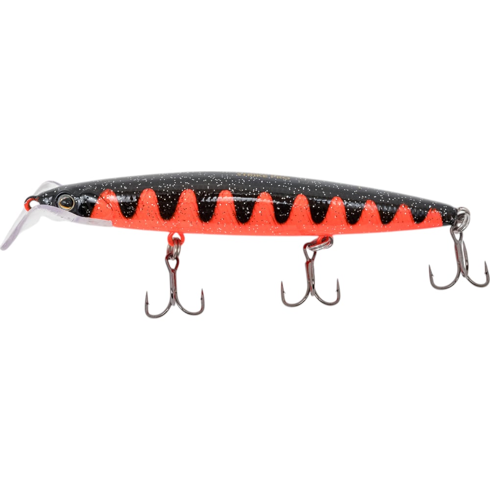 Изображение товара Воблер Strike Pro Scooter Minnow 90F A88 Red Devil Sparkles для ловли хищной рыбы