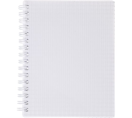 Изображение товара Записная книжка Hatber 80л А6 клетка VELVET Белая, 100шт. 081578