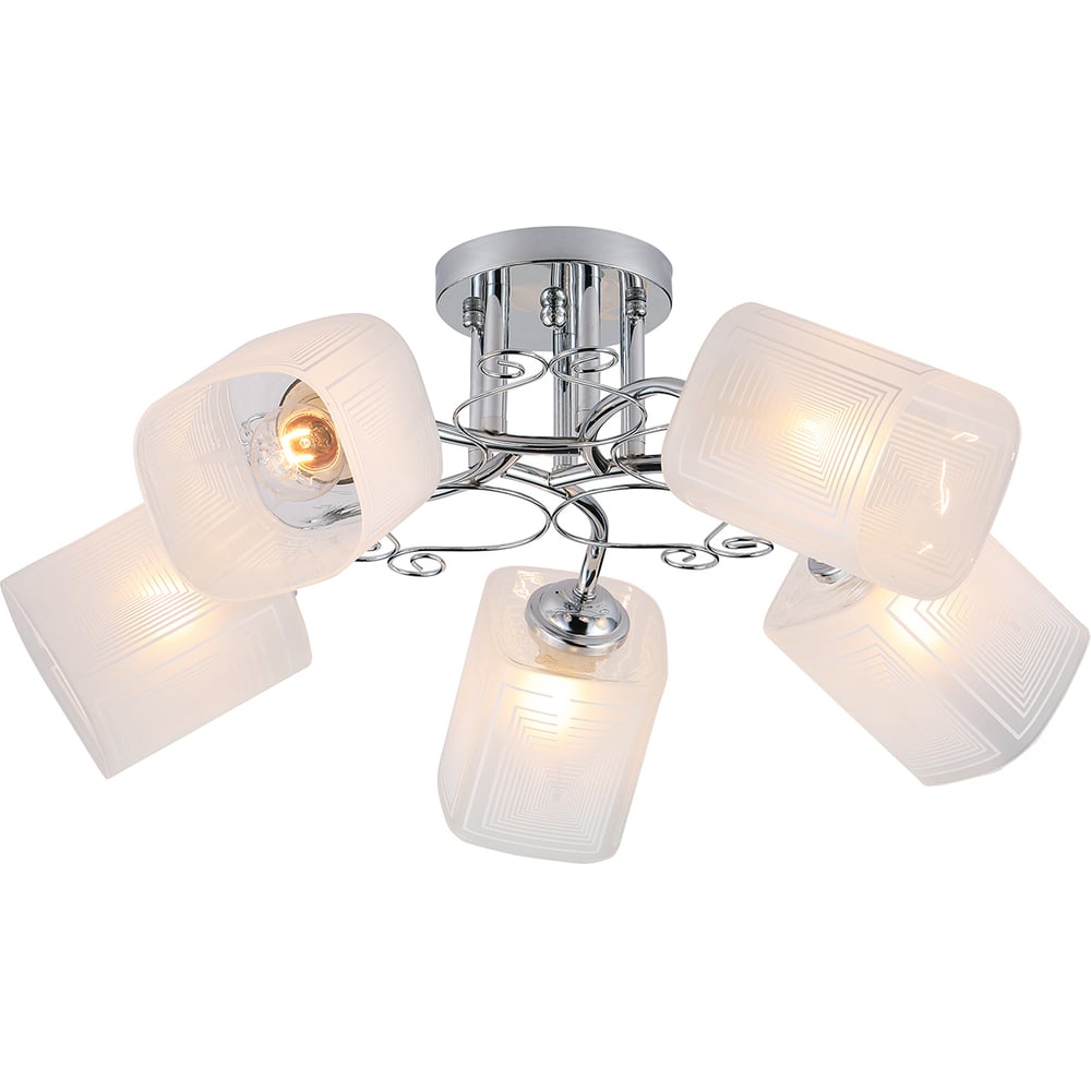 Потолочный светильник ESCADA E27*40W Chrome 1105/5PL