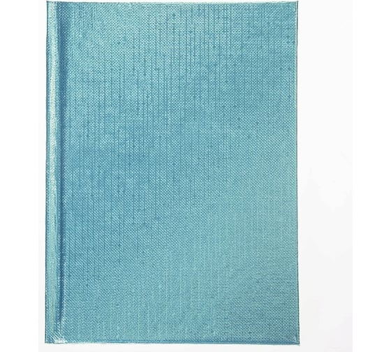 Изображение товара Записная книжка Hatber 64л А6 клетка/линия твердый переплет Бумвинил METALLIC МЯТА, 40шт. 067467