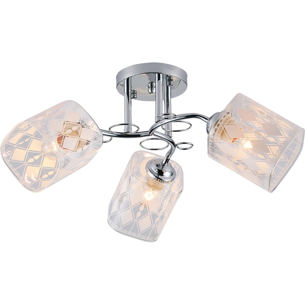 Потолочный светильник ESCADA E27*40W Chrome 1106/3PL