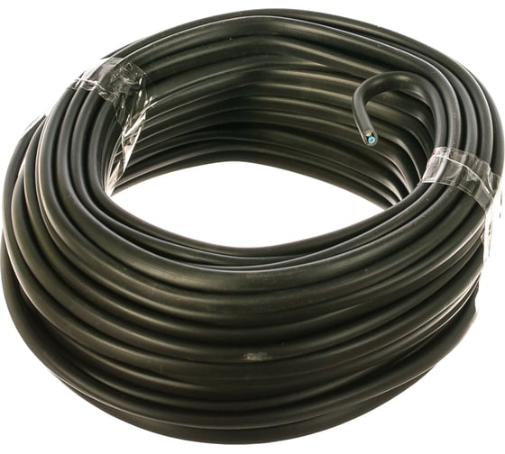 Изображение товара Кабель ЭлПроКабель твердый плоский негорючий ВВГп-нг 2х1,5 ГОСТ 20М 4630017849437