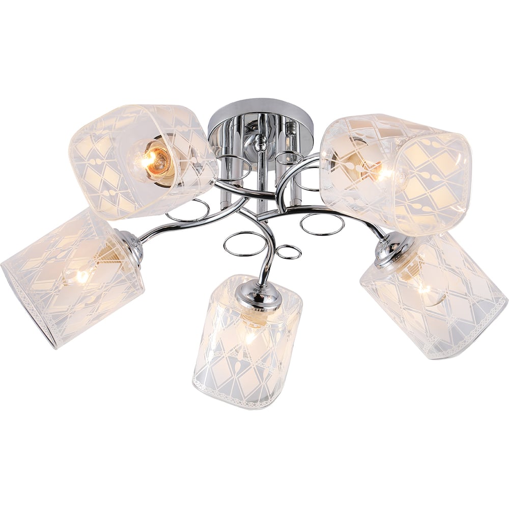 Потолочный светильник ESCADA E27*40W Chrome 1106/5PL