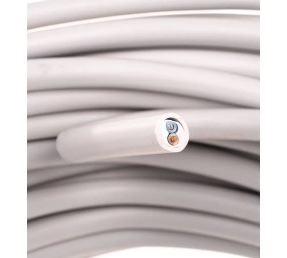 Изображение товара Кабель ЭлПроКабель твёрдый круглый NYM-О 2х1,5 20м ГОСТ 4630017854561