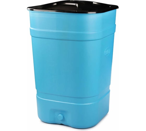 Изображение товара Бочка-бак ЗПИ «Альтернатива» 350 л, квадратная, с крышкой М7439