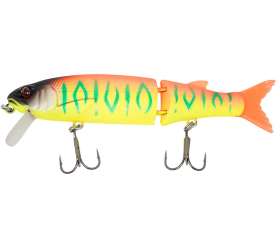 Изображение товара Воблер Strike Pro Glider 90 цвет: A242S Sunrise Mat Tiger EG-157A-SP#A242S