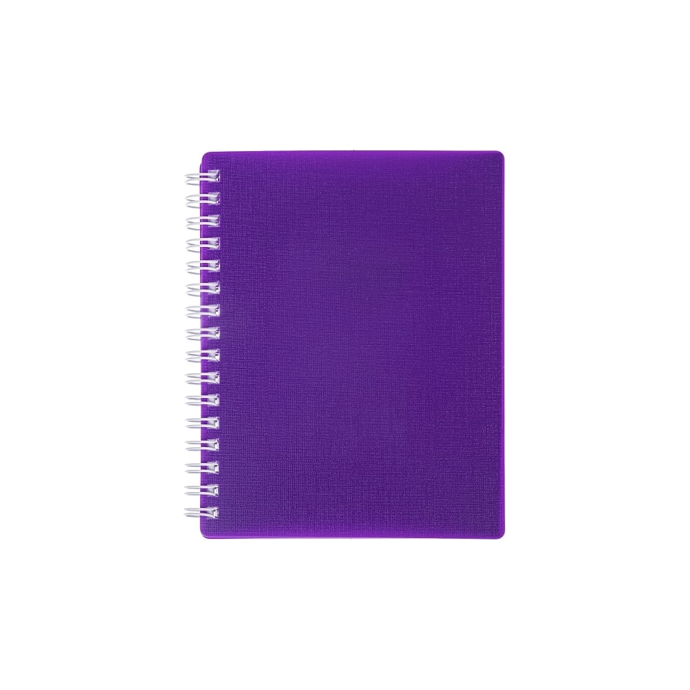 Изображение товара Записная книжка Hatber 80л А6 клетка CANVAS Фиолетовая, 100шт. 081653