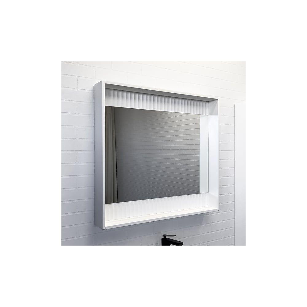 Зеркало короб Comforty зеркало для ванной uperwood modul 80х80 см бесконтактный сенсор черное хол подсветка