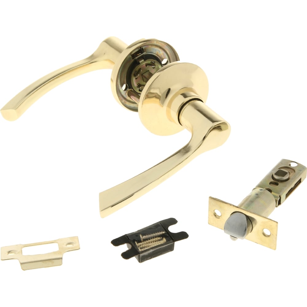 Изображение товара Защелка межкомнатная ТУНДРА мод.3186 золото универсальная стойкая