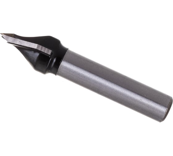 Изображение товара Фреза пазовая галтельная V-образная серия 1004 (13x11 мм; угол 60 град; хвостовик 8 мм) Росомаха 800406