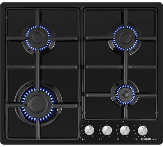Изображение товара Газовая варочная панель HOMSair HGE643GBK