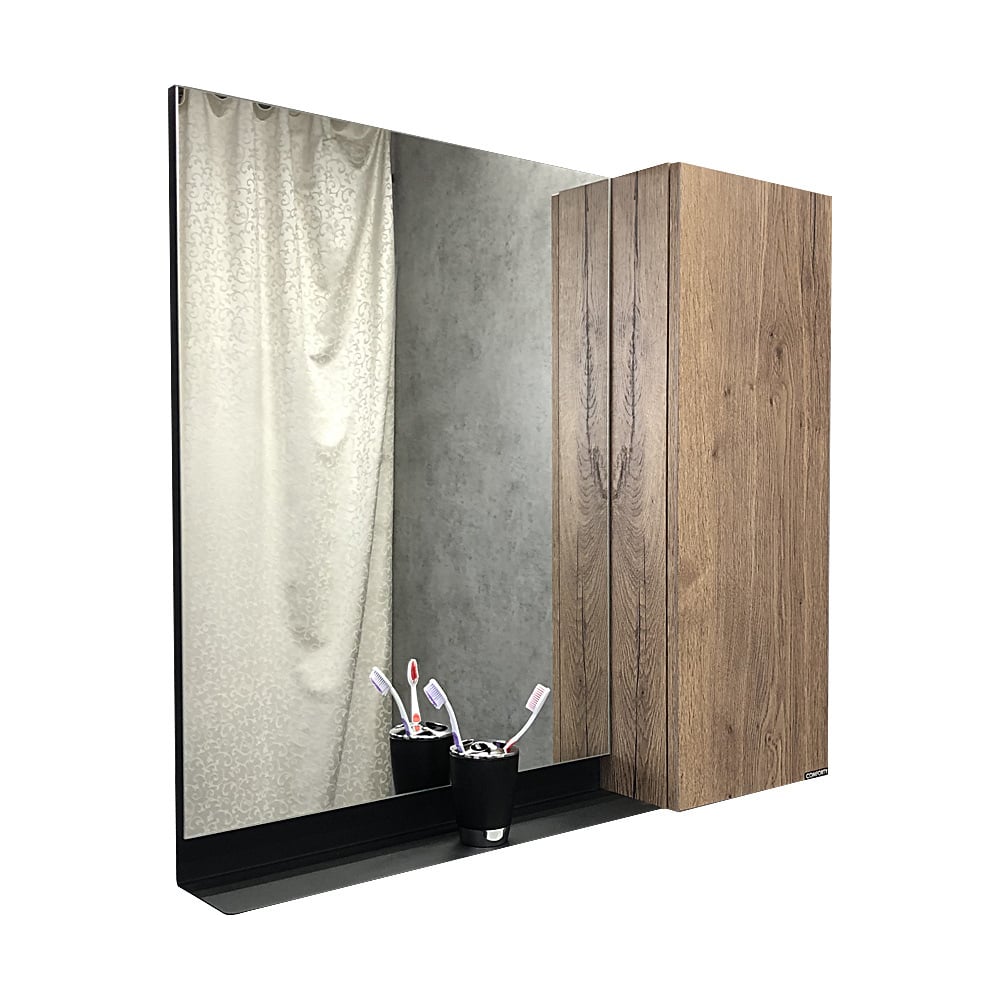 Зеркало-шкаф Comforty зеркало напольное 84x204 см темный прованс evoform exclusive floor by 6130